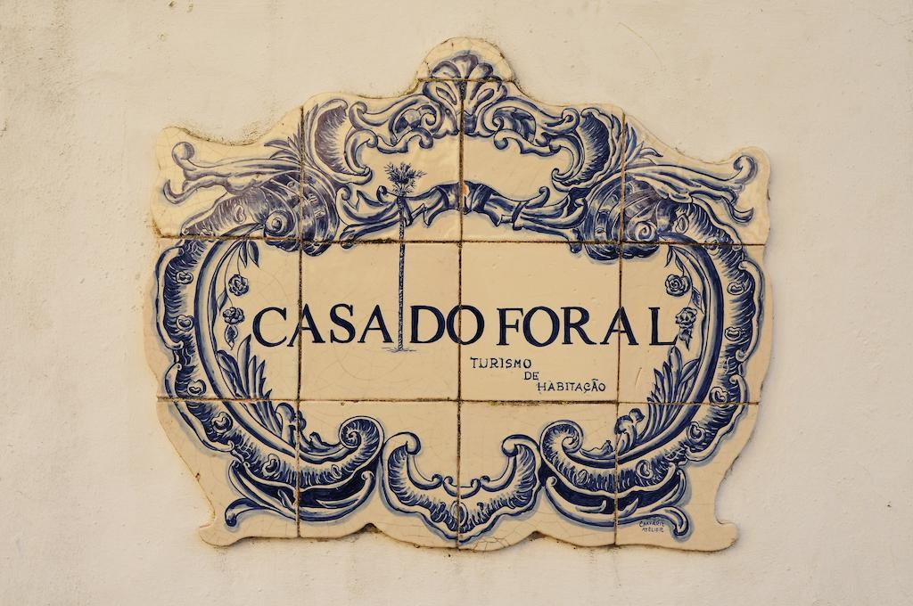 Casa Do Foral Pensionat Rio Maior Exteriör bild